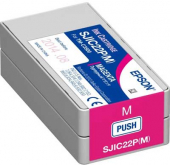  Original Epson C33S020603 SJIC22P-M Tintenpatrone magenta 