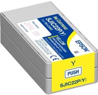 Original Epson C33S020604 SJIC22P-Y Tintenpatrone gelb