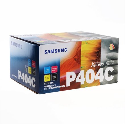 Original HP CLT-P404C SU 365 A Toner MultiPack schwarz, cyan, magenta, gelb