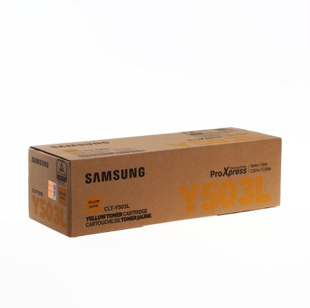 Original HP CLT-Y503L SU 491 A Toner gelb (ca. 5.000 Seiten)