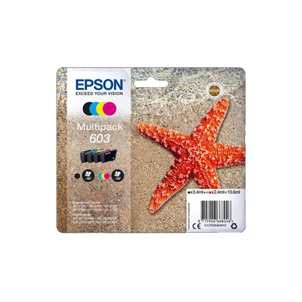 Original Epson C13T03U64010 603 Tintenpatrone MultiPack schwarz, cyan, magenta, gelb
