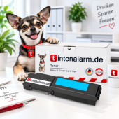  Toner von tintenalarm.de ersetzt Xerox 106R02229 cyan (ca. 6.000 Seiten) 