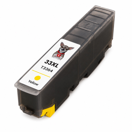 XL Druckerpatrone von tintenalarm.de ersetzt Epson 33XL - T3364, C13T33644012 gelb (ca. 650 Seiten)