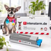  Toner von tintenalarm.de ersetzt Oki 43865723 cyan (ca. 8.000 Seiten) 