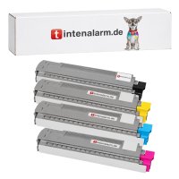 4 Toner von tintenalarm.de ersetzt Oki 44844505, 44844506, 44844507, 44844508