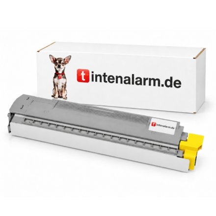 Toner von tintenalarm.de ersetzt Oki 46861305 gelb (ca. 10.000 Seiten)