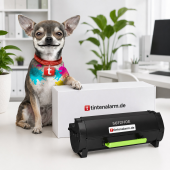  Toner von tintenalarm.de ersetzt Lexmark 56F2H0E 56F2H00 schwarz (ca. 15.000 Seiten) 