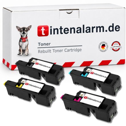 4 Toner von tintenalarm.de ersetzt Dell 593-11140, 593-11141, 593-11142, 593-11143