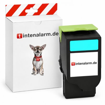 Toner von tintenalarm.de ersetzt Lexmark 24B6008 cyan (ca. 3.000 Seiten)