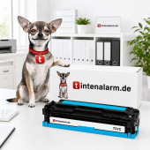  Toner von tintenalarm.de ersetzt Canon 731C 6271B002 cyan (ca. 1.800 Seiten) 