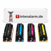  4 Toner von tintenalarm.de ersetzt Canon 6269B002, 6270B002, 6271B002, 6273B002 