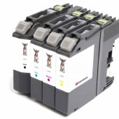  4 XL Druckerpatronen von tintenalarm.de ersetzt Brother LC-3219XL 
