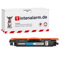 Toner von tintenalarm.de ersetzt HP CF351A 130A cyan (ca. 1.000 Seiten)