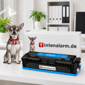  Toner von tintenalarm.de ersetzt HP CF531A 205A cyan (ca. 900 Seiten) 