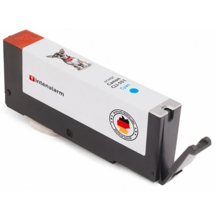 XL Druckerpatrone von tintenalarm.de ersetzt Canon CLI-551c XL, 6444B001 cyan (ca. 850 Seiten)