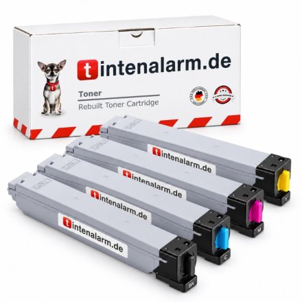 4 Toner von tintenalarm.de ersetzt Samsung CLT-K804S, CLT-C804S, CLT-M804S, CLT-Y804S