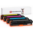  4 Toner von tintenalarm.de ersetzt HP CF360A, CF361A, CF362A, CF363A 