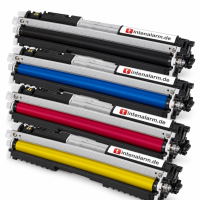 4 Toner von tintenalarm.de ersetzt HP CE310A, CE311A, CE312A, CE313A