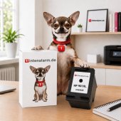  XL Druckerpatrone von tintenalarm.de ersetzt HP 901 XL, CC654AE schwarz (ca. 1.000 Seiten) 