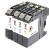  4 Druckerpatronen von tintenalarm.de ersetzt Brother LC-123VALBP 