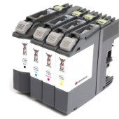  4 Druckerpatronen von tintenalarm.de ersetzt Brother LC-223VALBP 