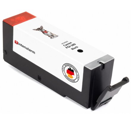 XXL Druckerpatrone von tintenalarm.de ersetzt Canon PGI-580pgbk XXL, 1970C001 schwarz (Text) (ca. 600 Seiten)