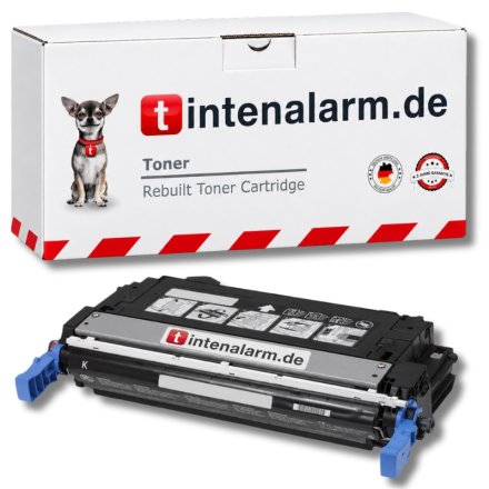 Toner von tintenalarm.de ersetzt HP CB400A 642A schwarz (ca. 7.500 Seiten)