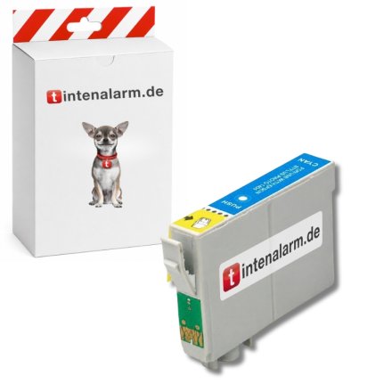 Druckerpatrone von tintenalarm.de ersetzt Epson T0322, C13T03224010 cyan (ca. 420 Seiten)