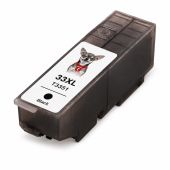  XL Druckerpatrone von tintenalarm.de ersetzt Epson 33 XL - T3351, C13T33514012 schwarz (Text) (ca. 530 Seiten) 