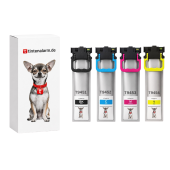  4 Druckerpatronen von tintenalarm.de ersetzt Epson T9451, T9452, T9453, T9454 