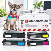  4 Toner von tintenalarm.de ersetzt Kyocera TK-150K, TK-150C, TK-150M, TK-150Y 