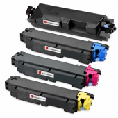  4 Toner von tintenalarm.de ersetzt Kyocera TK-5345K, TK-5345C, TK-5345M, TK-5345Y 