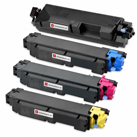 4 Toner von tintenalarm.de ersetzt Kyocera TK-5370K, TK-5370C, TK-5370M, TK-5370Y