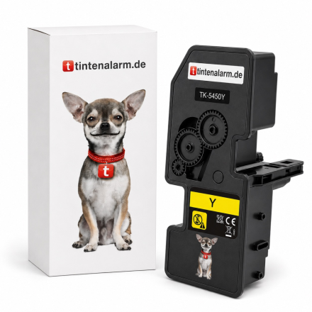 Toner von tintenalarm.de ersetzt Kyocera TK-5450Y 1T0C0DANL0 gelb (ca. 3.200 Seiten)