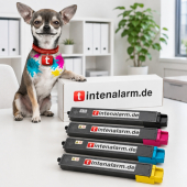 4 Toner von tintenalarm.de ersetzt Kyocera TK-8325K, TK-8325C, TK-8325M, TK-8325Y 