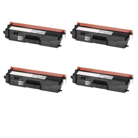 4 Toner von tintenalarm.de ersetzt Brother TN-329BK, TN-329C, TN-329M, TN-329Y