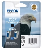  Original Epson C13T00740110 T007 Tintenpatrone schwarz (ca. 540 Seiten) 