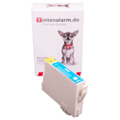  Druckerpatrone von tintenalarm.de ersetzt Epson T0552, C13T05524010 cyan (ca. 455 Seiten) 