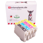  4 Druckerpatronen von tintenalarm.de ersetzt Epson T0556, C13T05564010 
