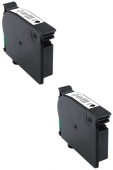  2 Druckerpatronen von tintenalarm.de ersetzt Epson T0711 und T0891 schwarz (2x ca. 270 Seiten) 
