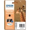  Original Epson C13T07114H10 T0711H Tintenpatrone schwarz High-Capacity Doppelpack (ca. 370 Seiten) 