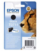  Original Epson T0711 C 13 T 07114012 Tintenpatrone schwarz (ca. 245 Seiten) 