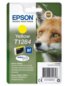  Original Epson C13T12844012 T1284 Tintenpatrone gelb (ca. 225 Seiten) 