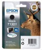  Original Epson C13T13014012 T1301 XL Tintenpatrone schwarz XL (ca. 945 Seiten) 