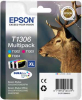 Original Epson C13T13064012 T1306 Tintenpatrone MultiPack C,M,Y XL 