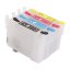  4 leicht befüllbare Auto-Reset-Patronen für Epson T1621, T1622, T1623, T1624 und T1631, T1632, T1633, T1634 