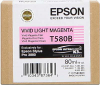  Original Epson C13T580B00 T580B Tintenpatrone magenta hell (ca. 80 ml) 