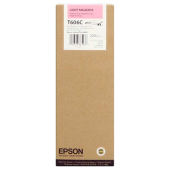  Original Epson C13T606C00 T606C Tintenpatrone magenta hell (ca. 220 ml) 