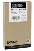  Original Epson C13T612100 T6121 Tintenpatrone schwarz foto (ca. 220 ml) 