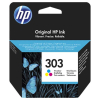  Original HP 303, T6N01AE Tintenpatrone color (ca. 165 Seiten) 